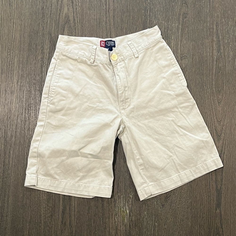 Chaps Kids Khaki Knee Length Shorts - Size 8